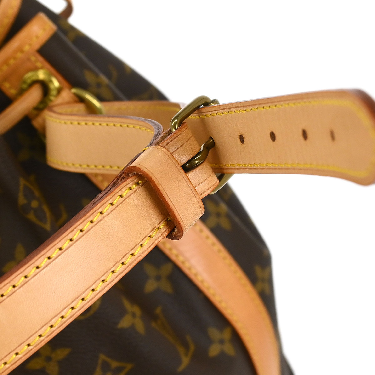 Louis Vuitton 1991 Monogram Noe Drawstring Shoulder Bag M42224
