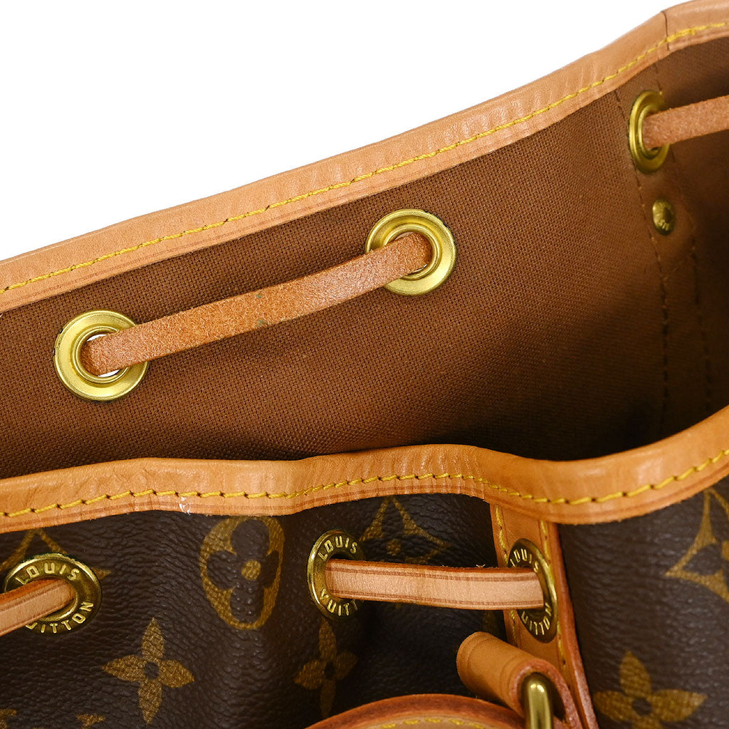 Louis Vuitton 1991 Monogram Noe Drawstring Shoulder Bag M42224