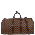 Louis Vuitton 2006 Damier Keepall Bandouliere 55 Duffle Bag N41414