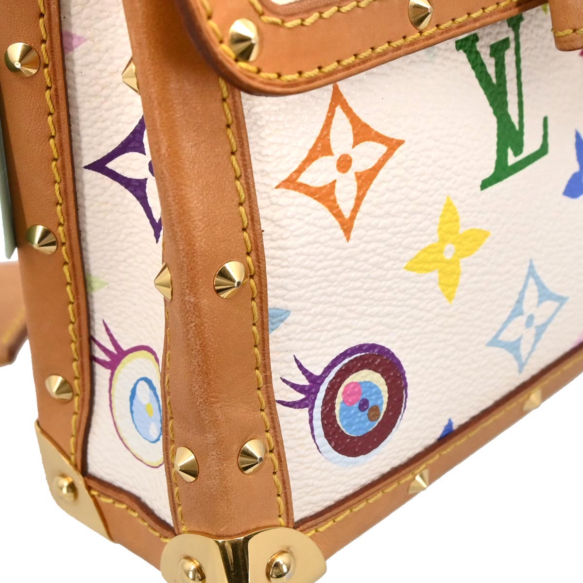 Louis Vuitton 2003 Eye Love Monogram Pochette Eye Miss You M92055