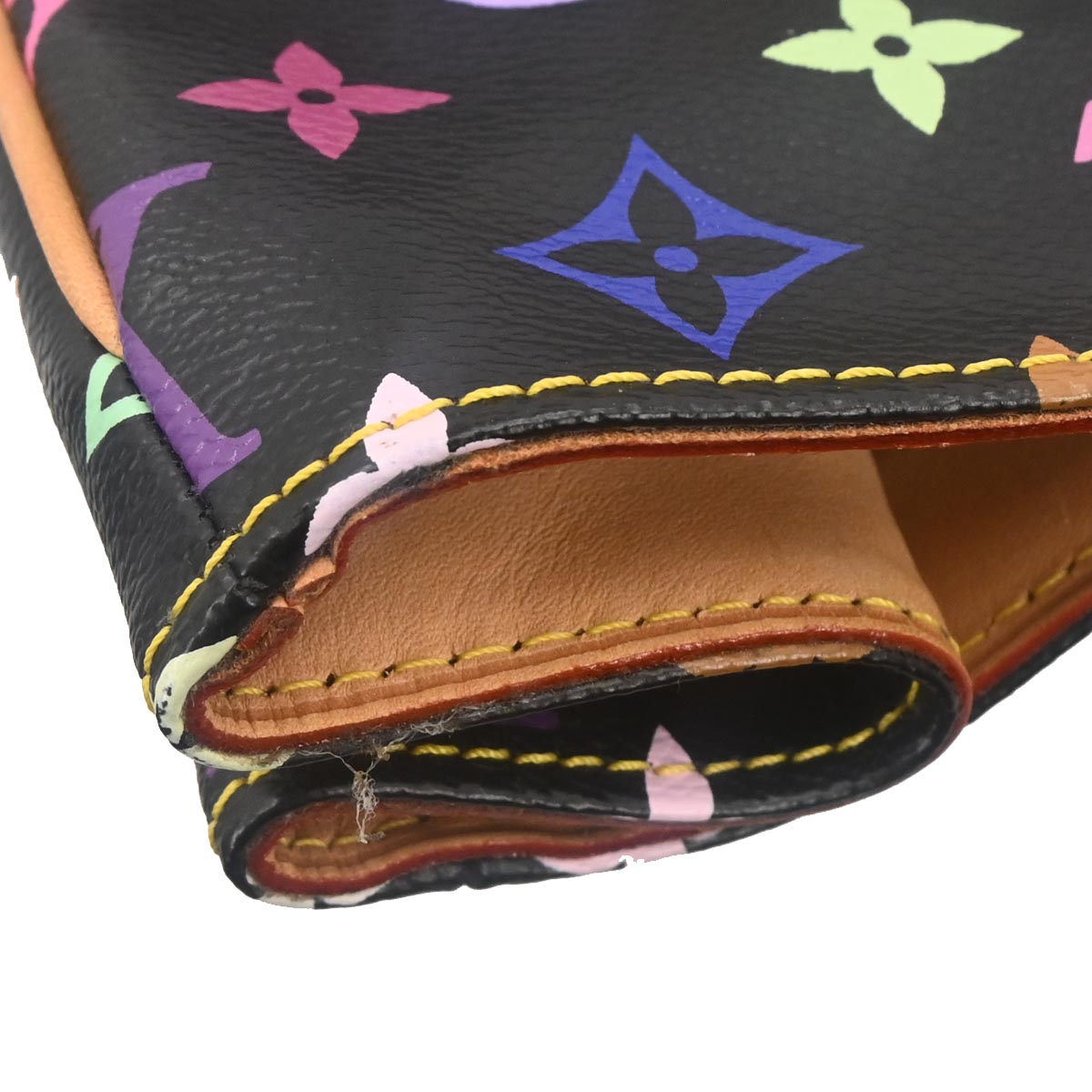 Louis Vuitton 2006 Black Monogram Multicolor Aurelia GM Tote Bag M40101