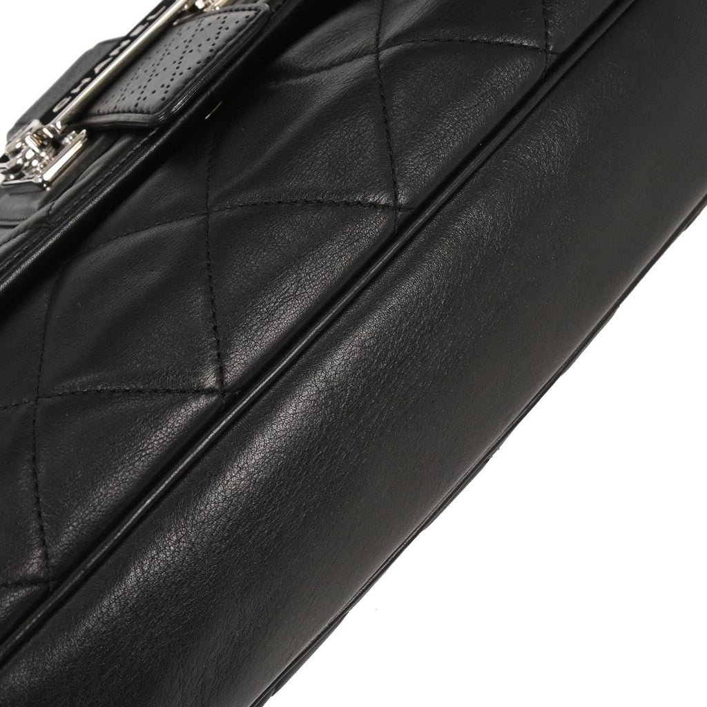 Chanel 2008-2009 Black Lambskin Handbag