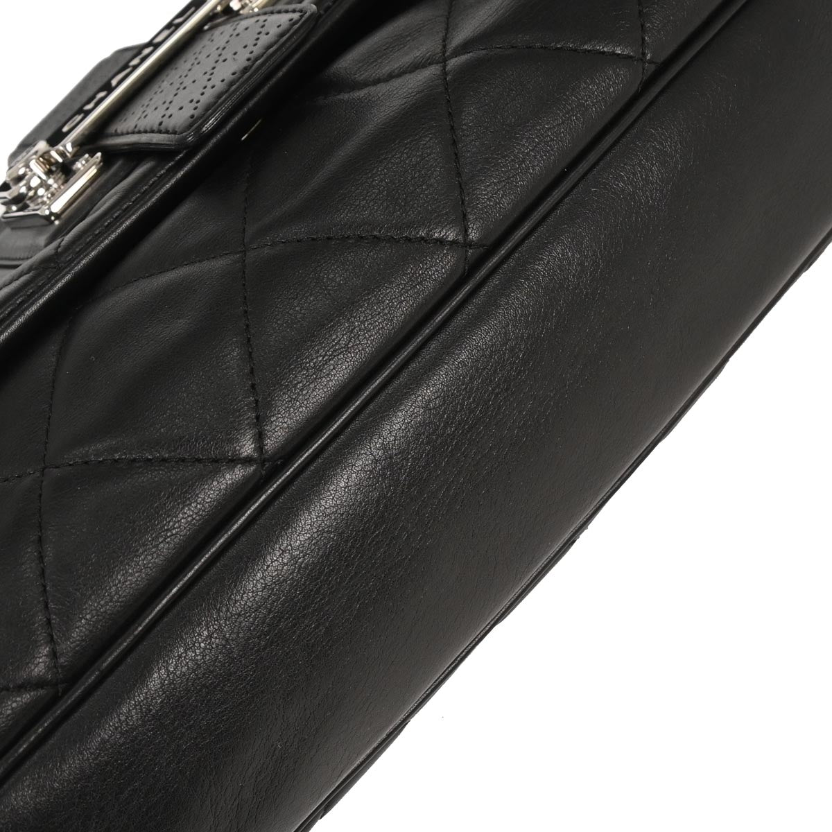 Chanel 2008-2009 Black Lambskin Handbag