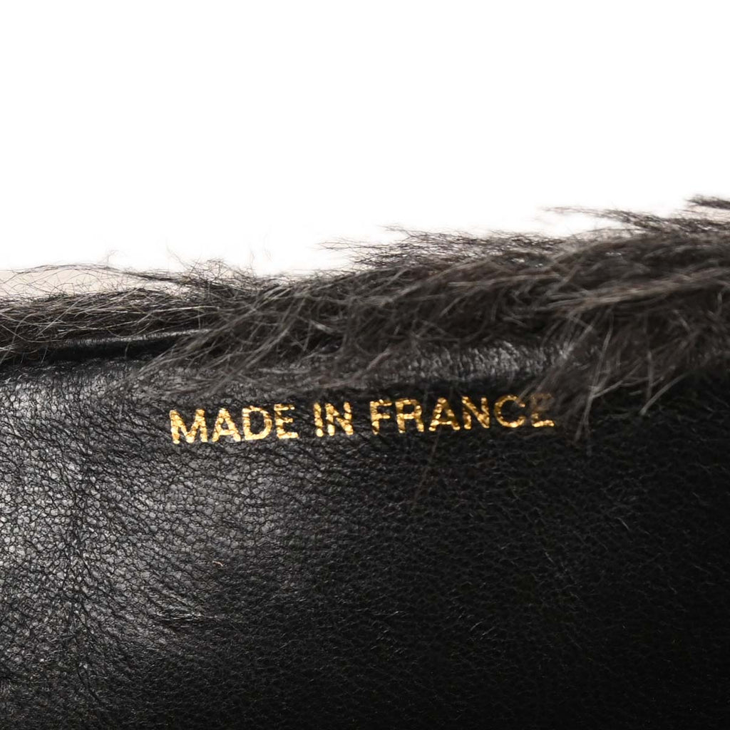 Chanel * 1997-1999 Gray Fur Handbag