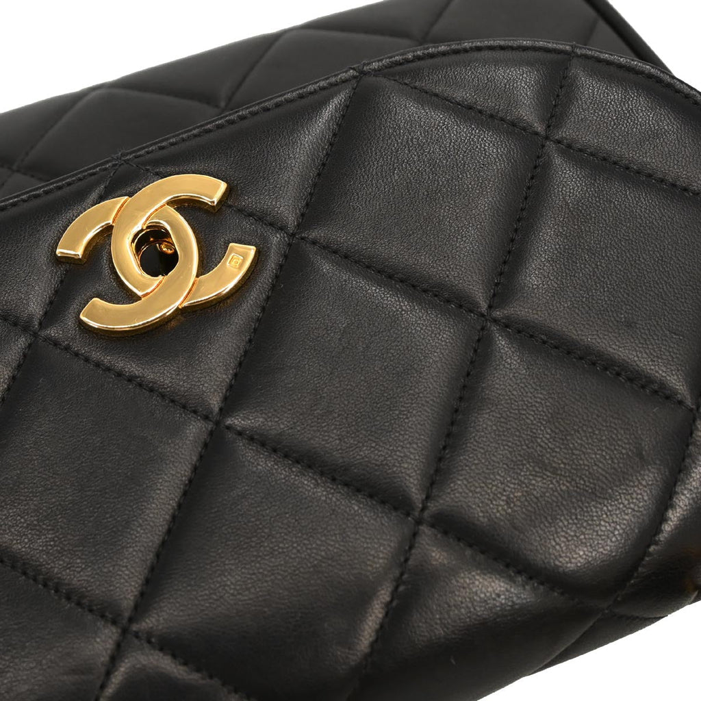Chanel Black Lambskin Handbag