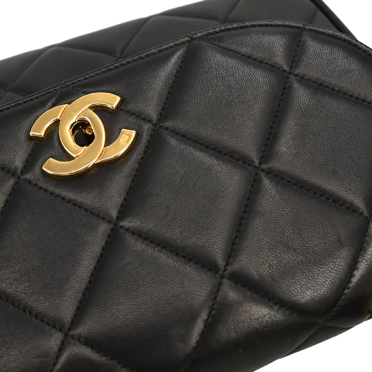 Chanel Black Lambskin Handbag