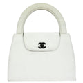 Chanel White Caviar Handbag