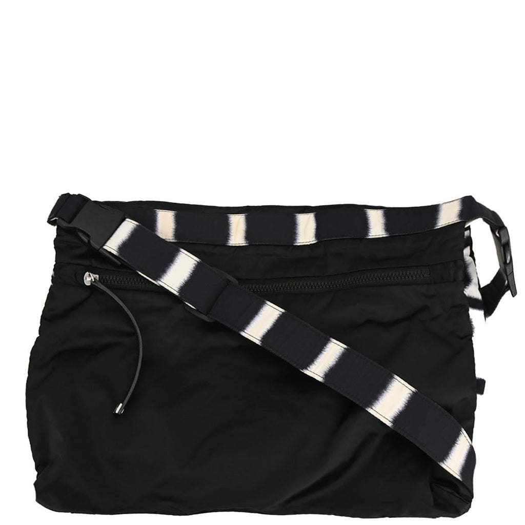Chanel 2006-2008 Black Nylon Sport Line Reversible Shoulder Bag