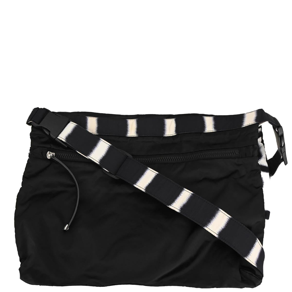Chanel 2006-2008 Black Nylon Sport Line Reversible Shoulder Bag