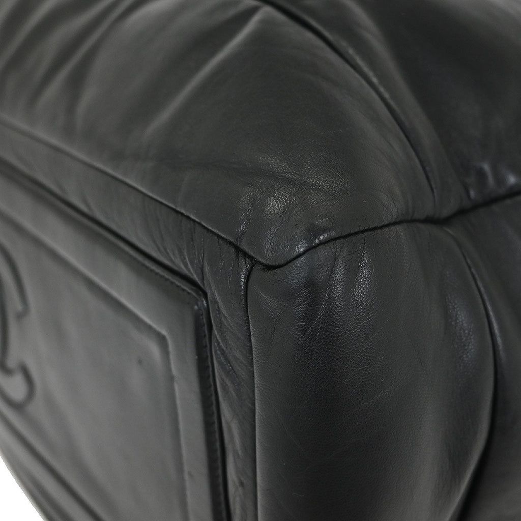 Chanel Black Calfskin Coco Cocoon Handbag