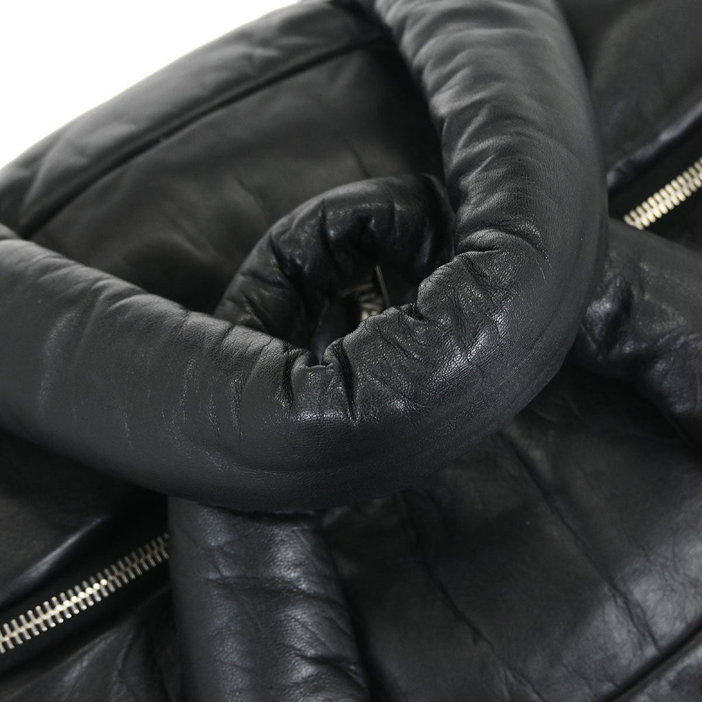 Chanel Black Calfskin Coco Cocoon Handbag
