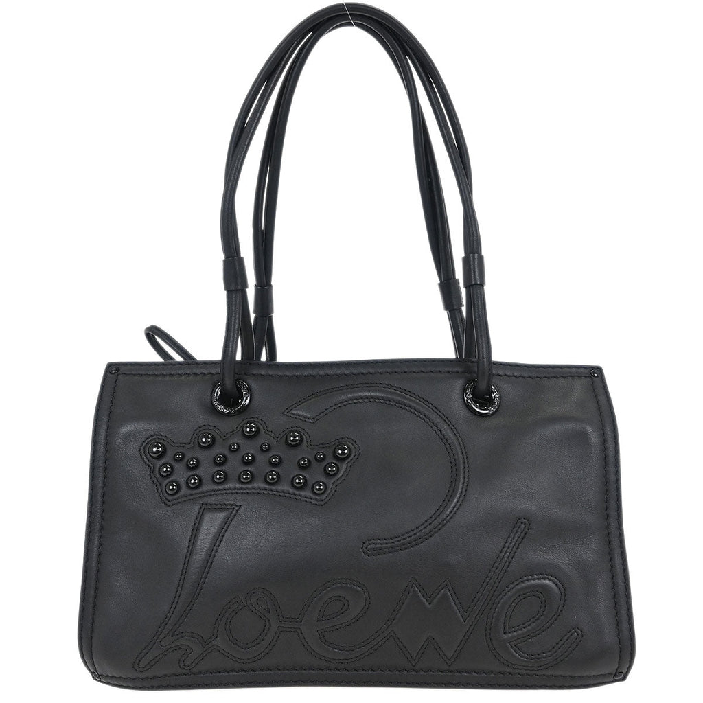 Loewe * Black Shopper Tote Bag