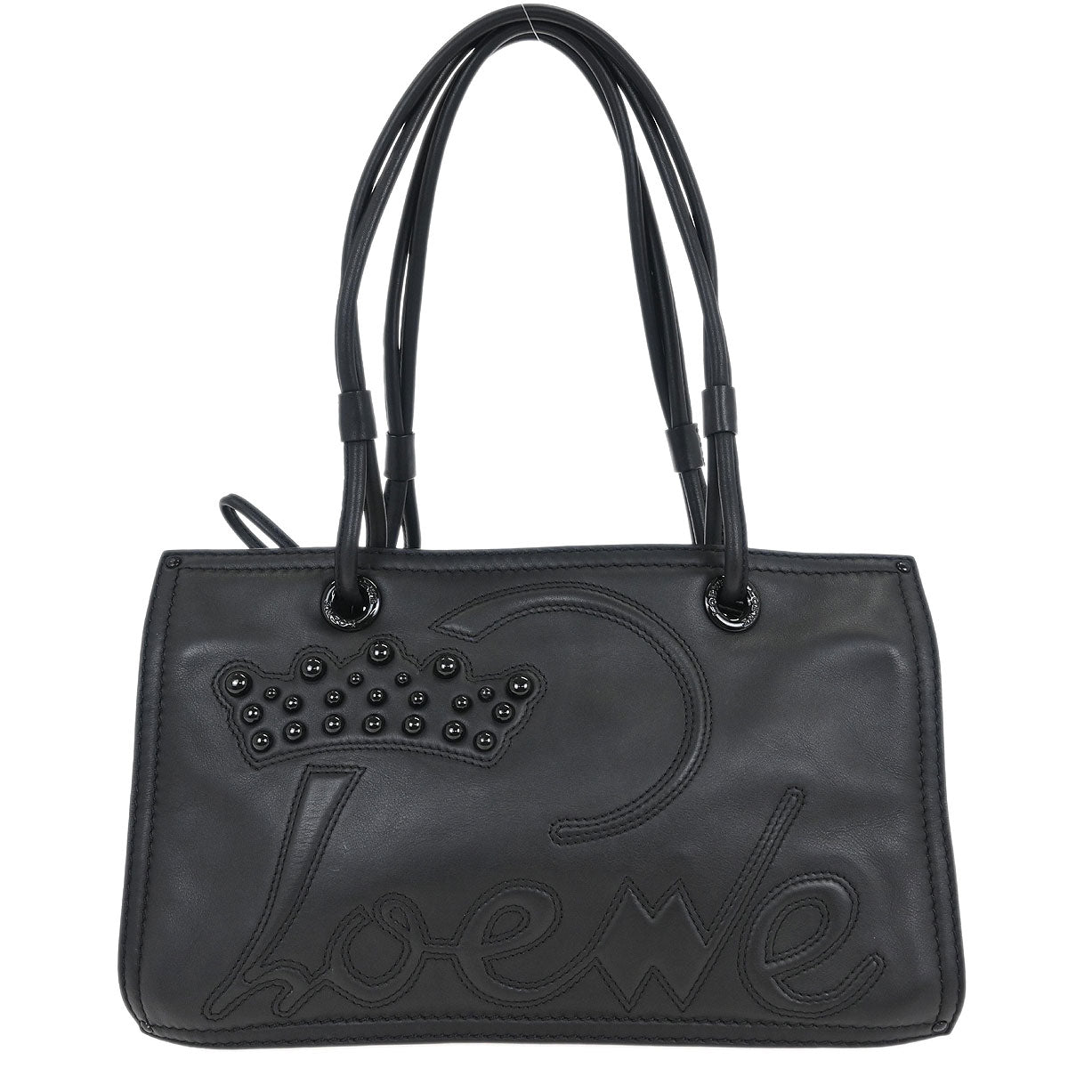 Loewe * Black Shopper Tote Bag