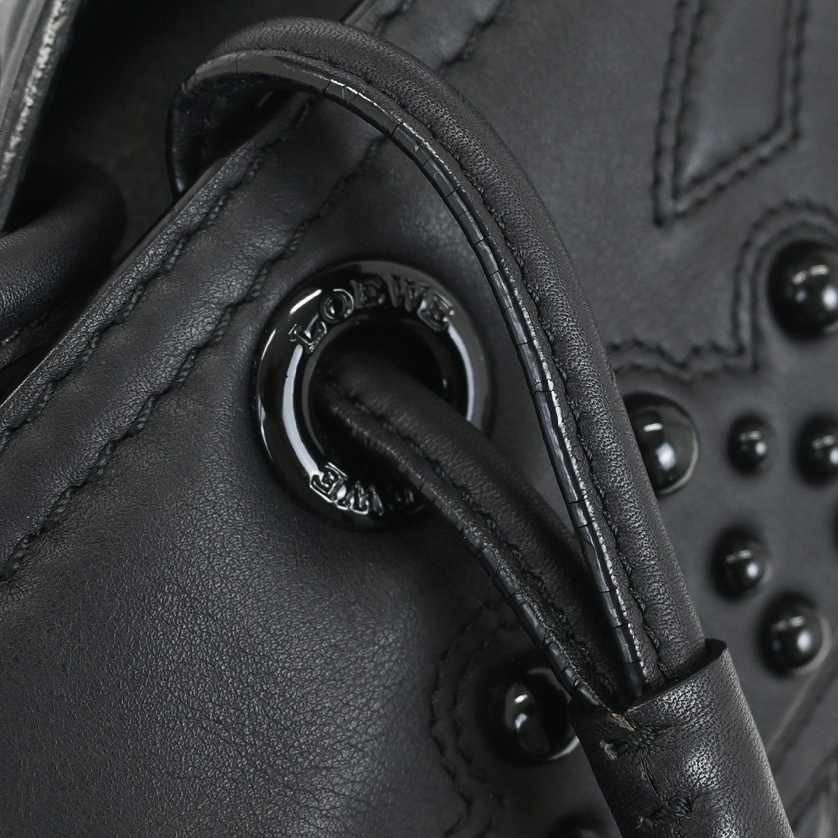 Loewe * Black Shopper Tote Bag