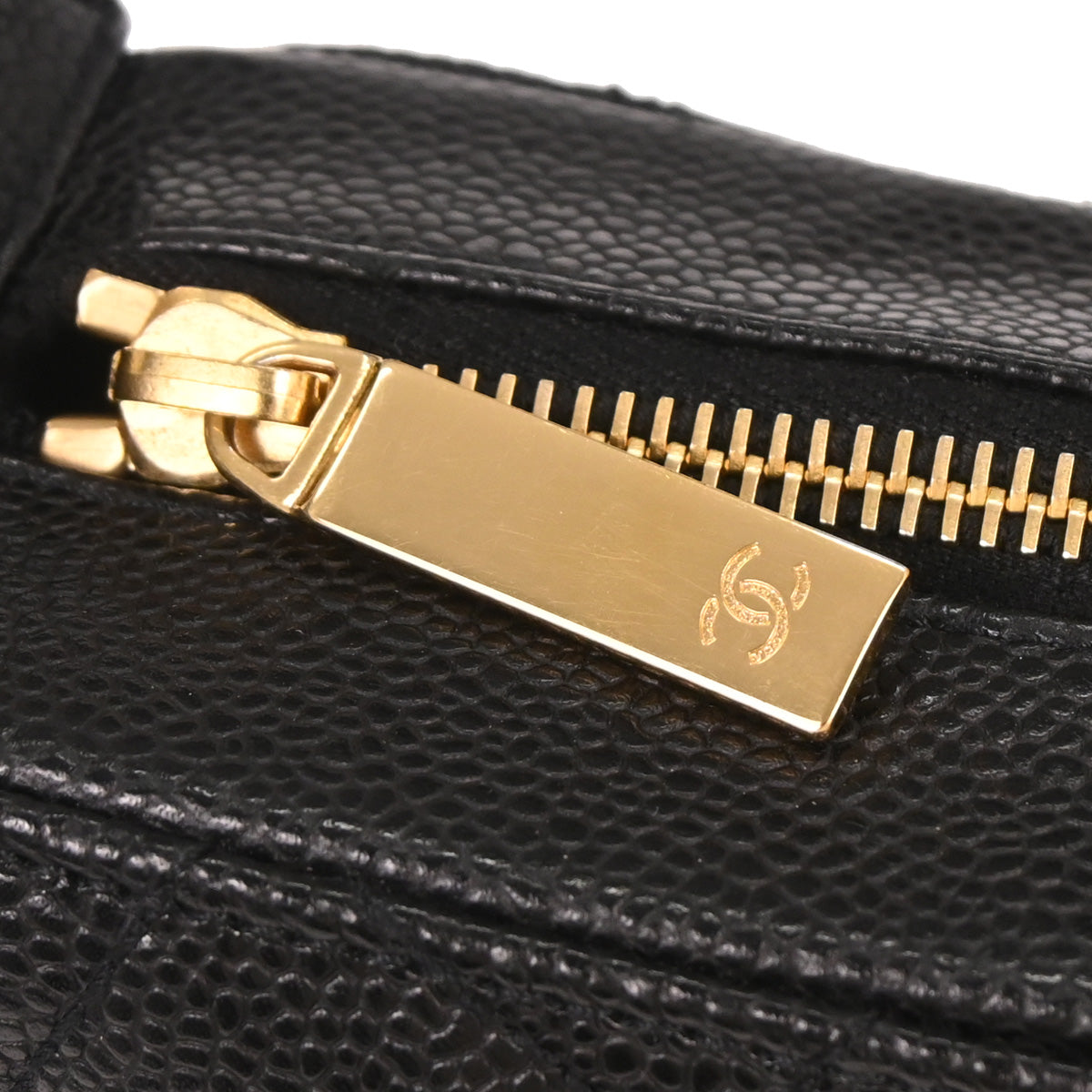 Chanel 2004-2005 Black Caviar Hobo Bag