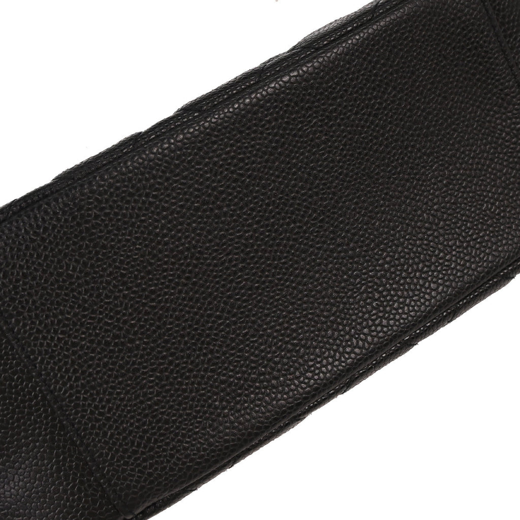 Chanel 2004-2005 Black Caviar Hobo Bag