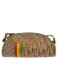 Christian Dior Rasta-Color Trotter Saddle Shoulder Bag