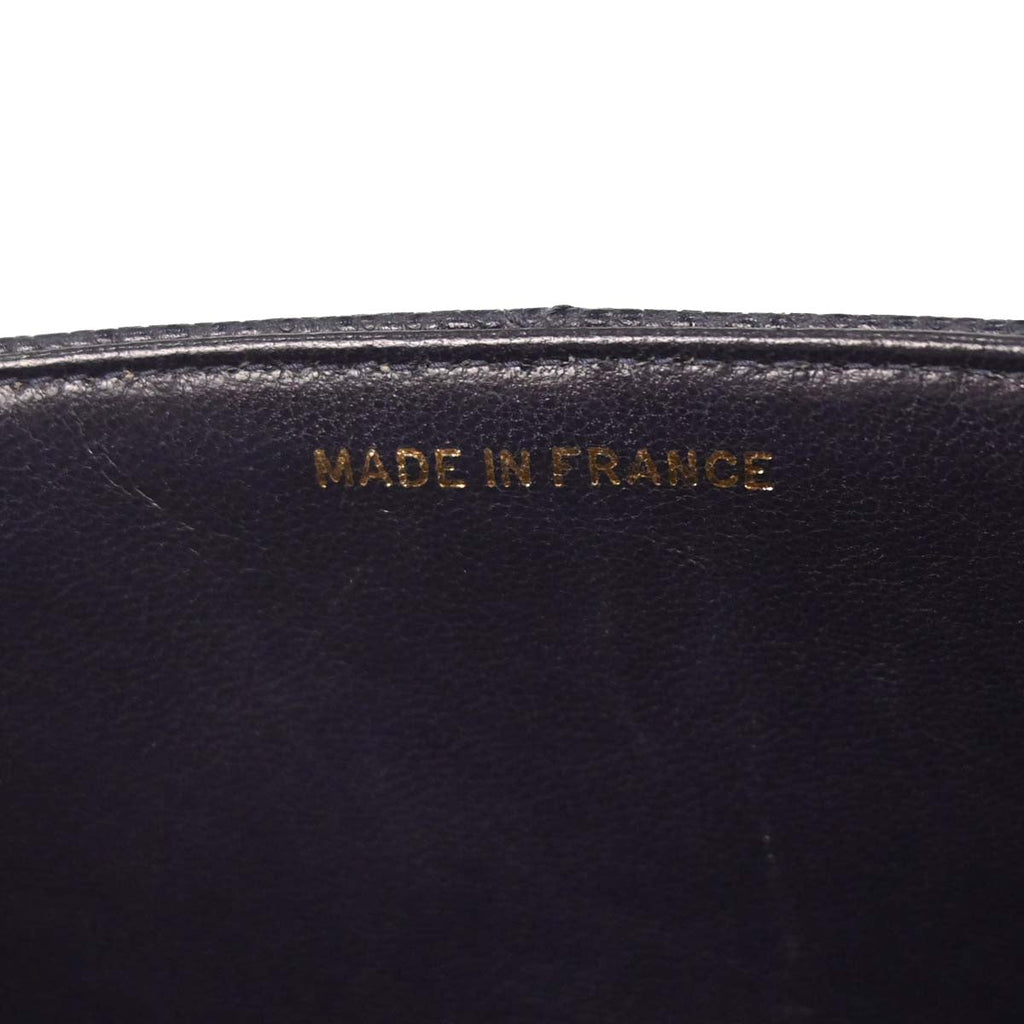 Chanel Navy Caviar Small Diana Shoulder Bag