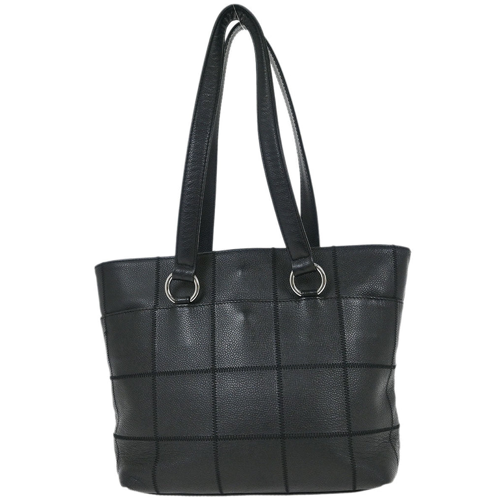 Chanel Black Caviar Chocobar Tote Bag