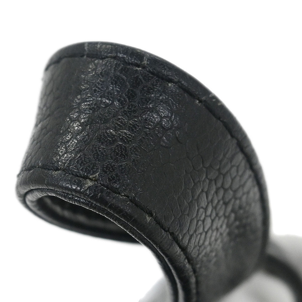 Chanel Black Caviar Chocobar Tote Bag