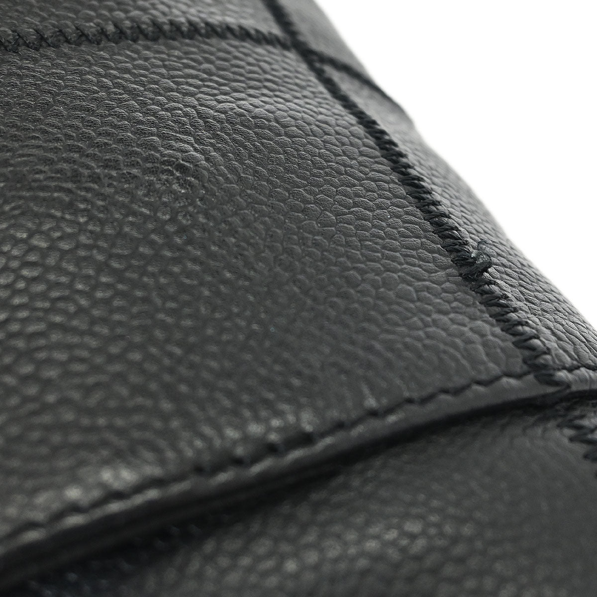 Chanel Black Caviar Chocobar Tote Bag