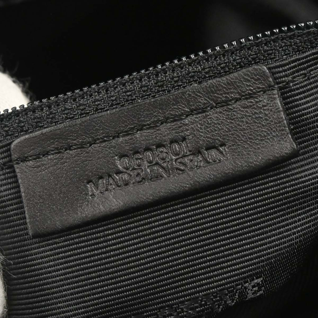 Loewe Black Leather Tote Handbag