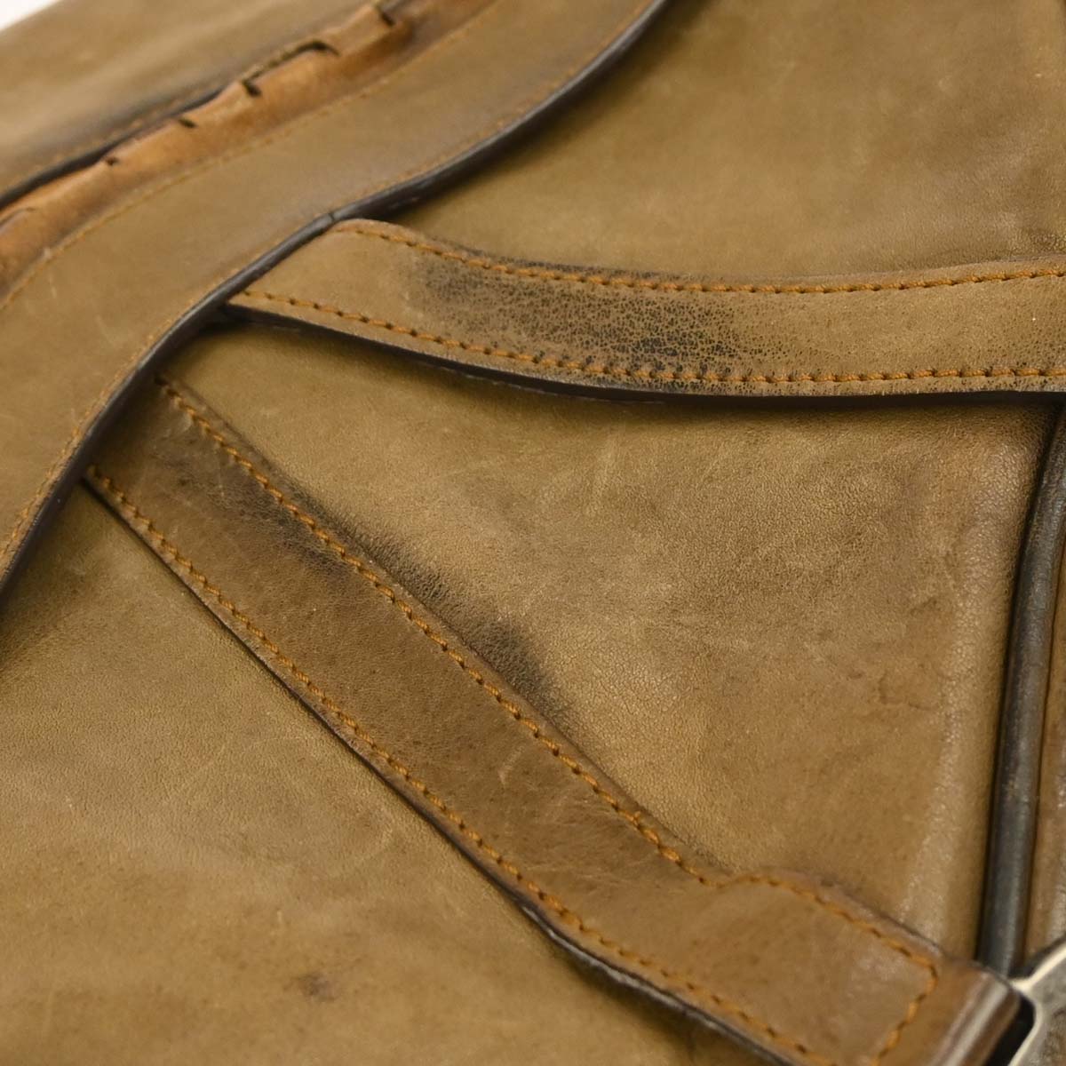 Christian Dior 2006 Gaucho Saddle Bag