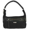 Gucci Black Canvas GG Handbag