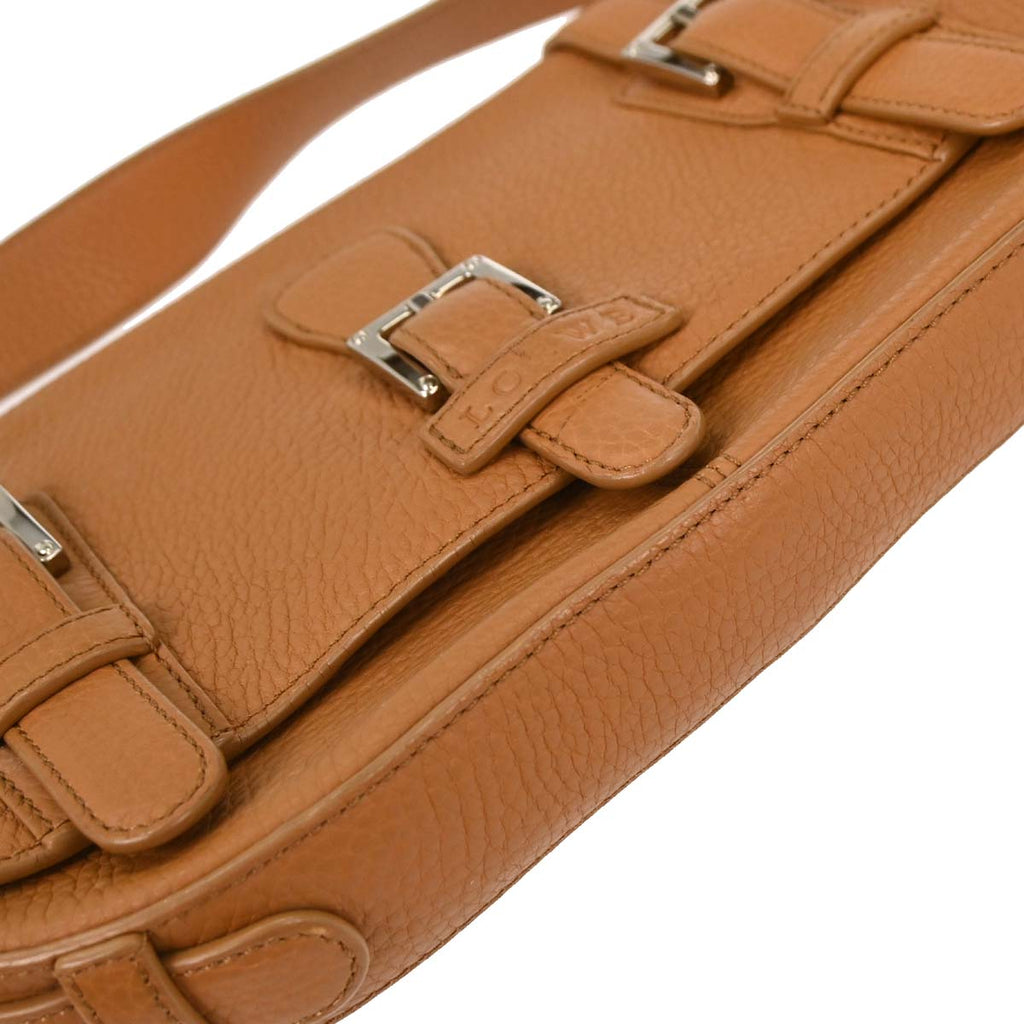 Loewe Brown Leather Handbag