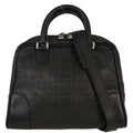 Loewe Black Leather Repeat Anagram Amazona 75 2way Shoulder Handbag
