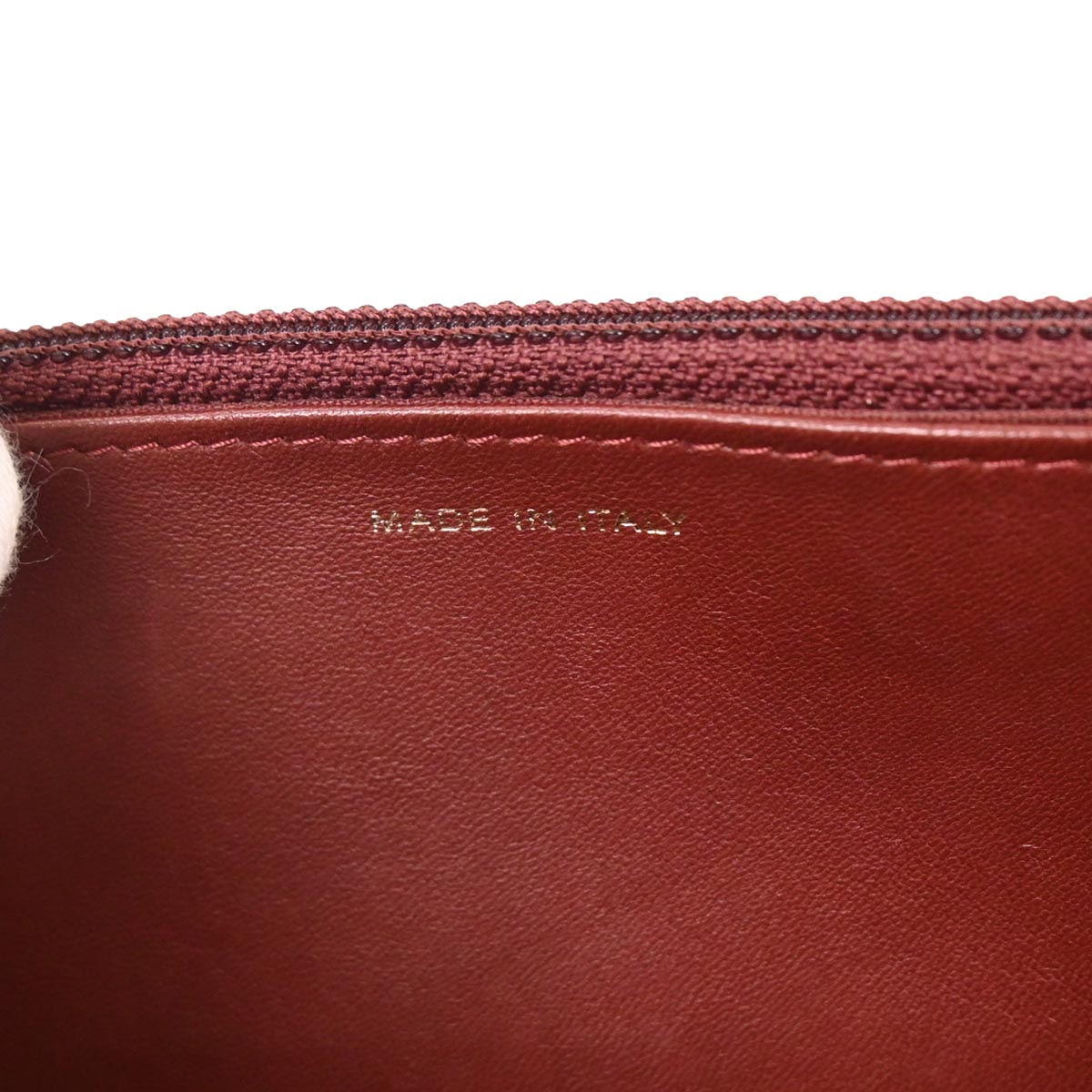 Chanel 2016-2017 Bordeaux Lapin Fur WOC Wallet On Chain Shoulder Bag