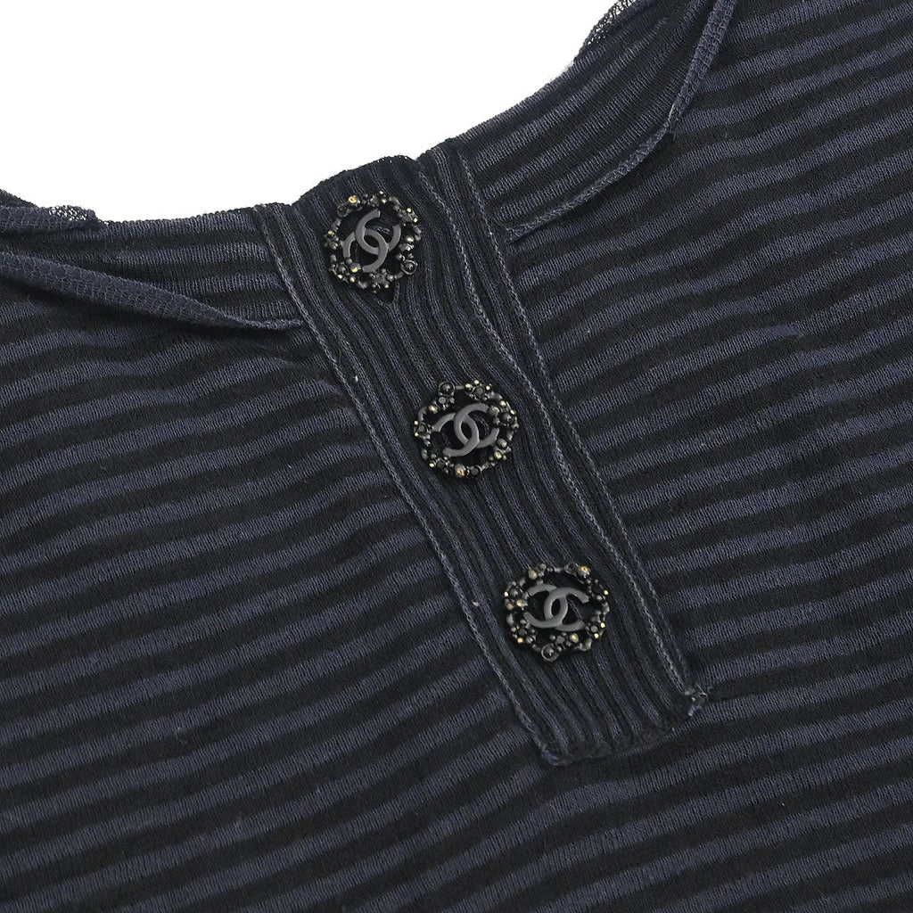 Chanel Sleeveless Dress Black #38