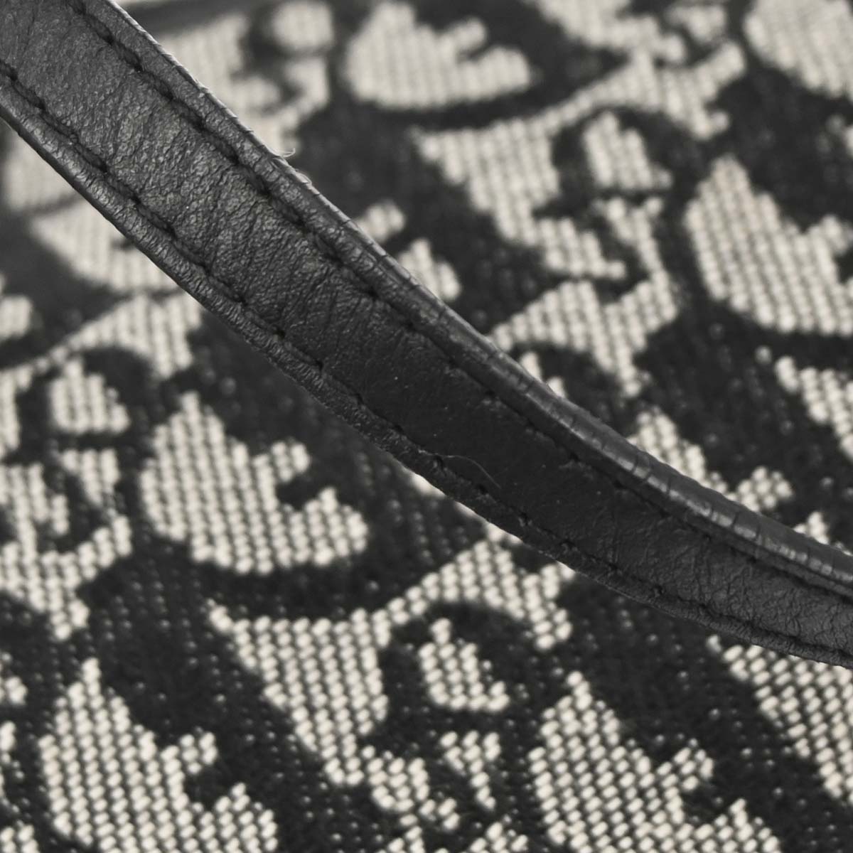 Christian Dior Black Trotter Saddle Handbag