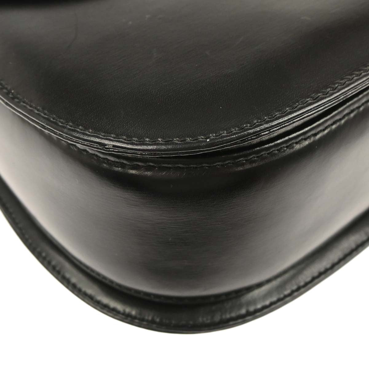 Gucci Black Bamboo 2way Shoulder Handbag