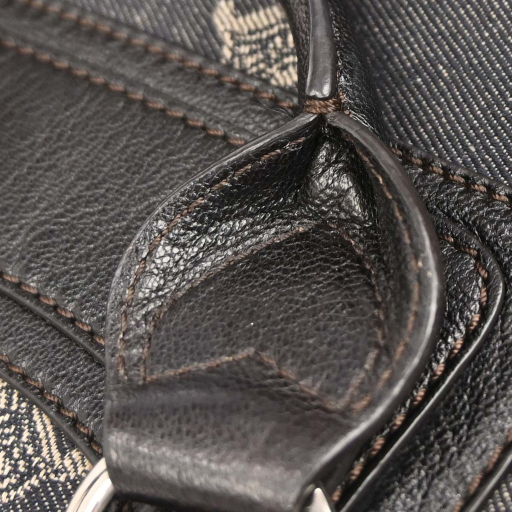 Celine * Black Denim Boogie Bag Handbag