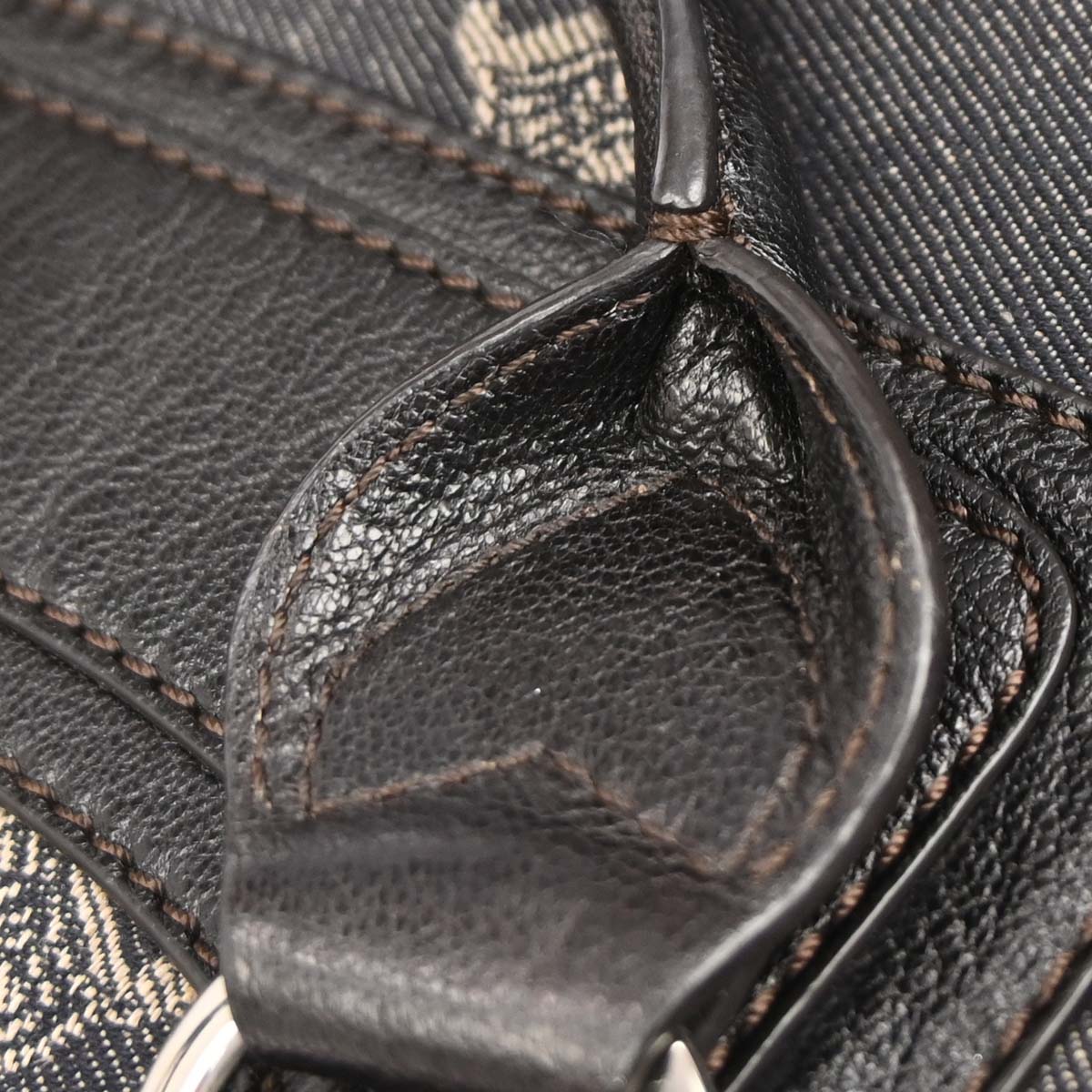 Celine * Black Denim Boogie Bag Handbag