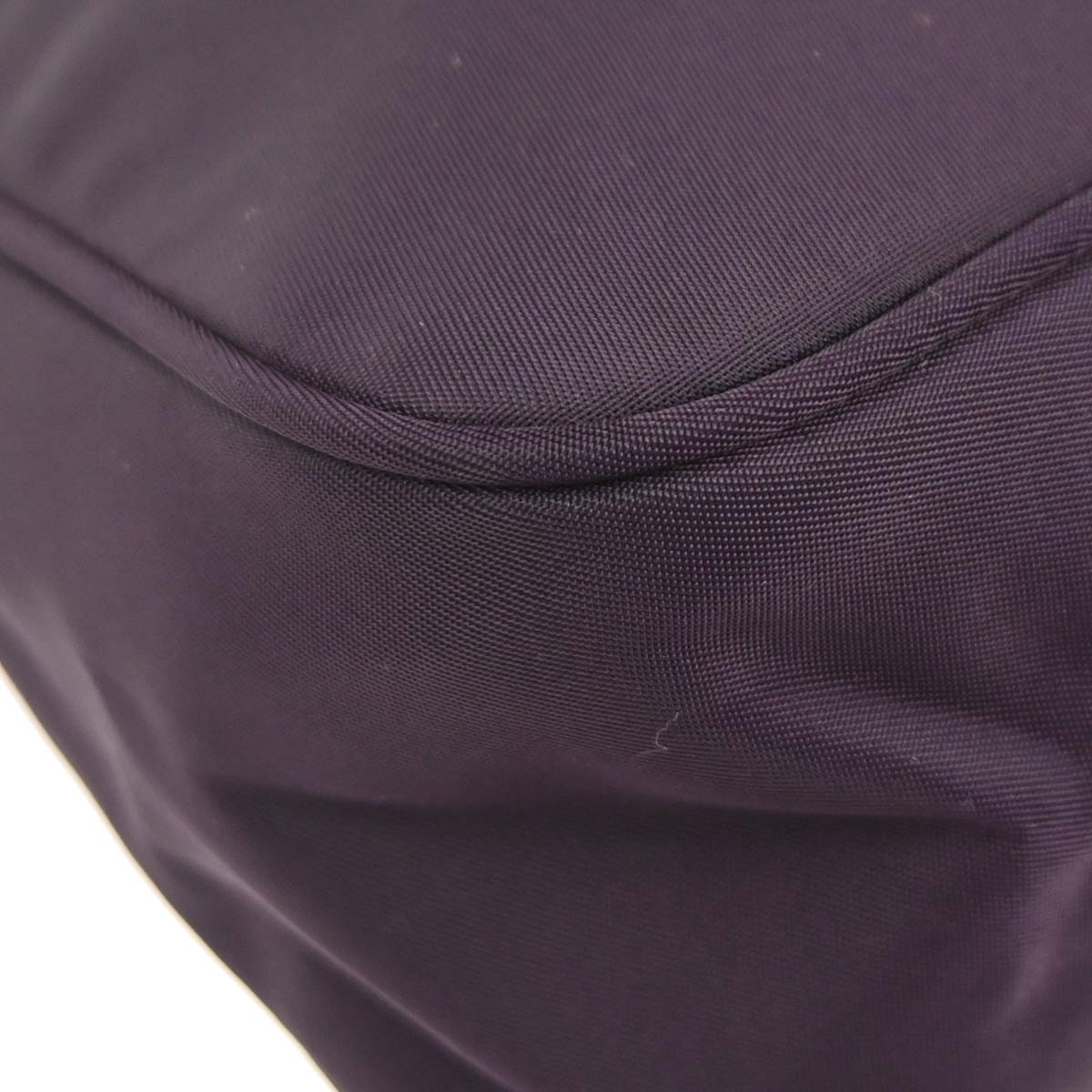 Prada Purple Nylon Handbag
