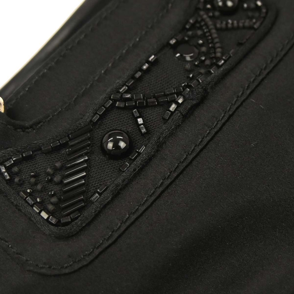 Celine Black Satin Boogie Bag Handbag