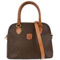 Celine Brown Macadam 2way Shoulder Handbag