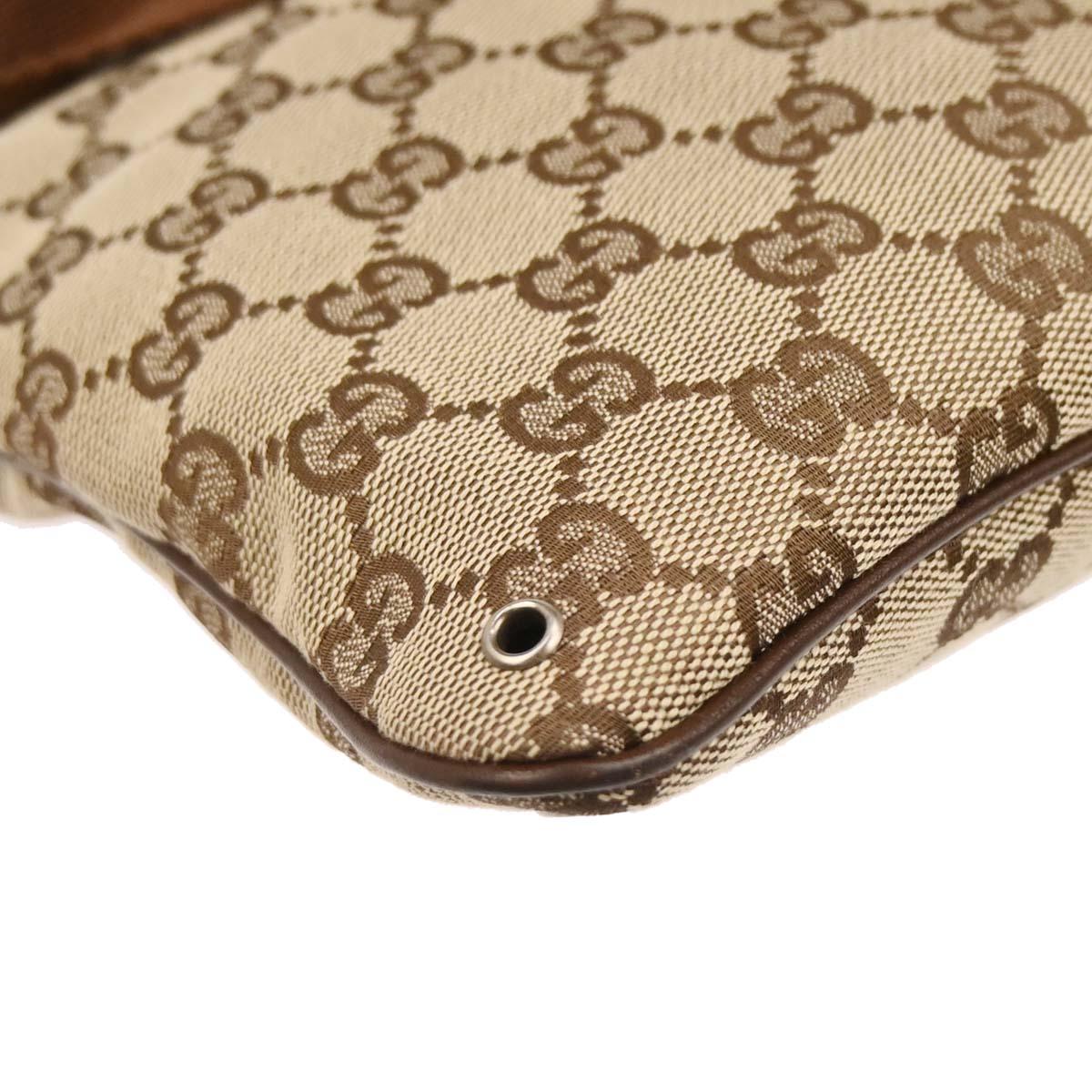 Gucci Beige Brown GG Shoulder Bag