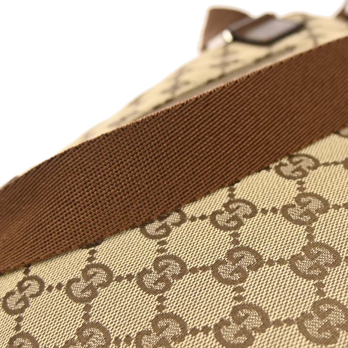 Gucci Beige Brown GG Shoulder Bag