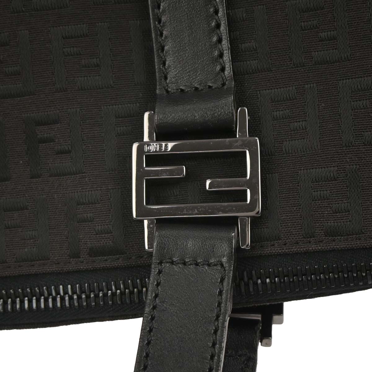 Fendi Dark Brown Zucchino Tote Handbag
