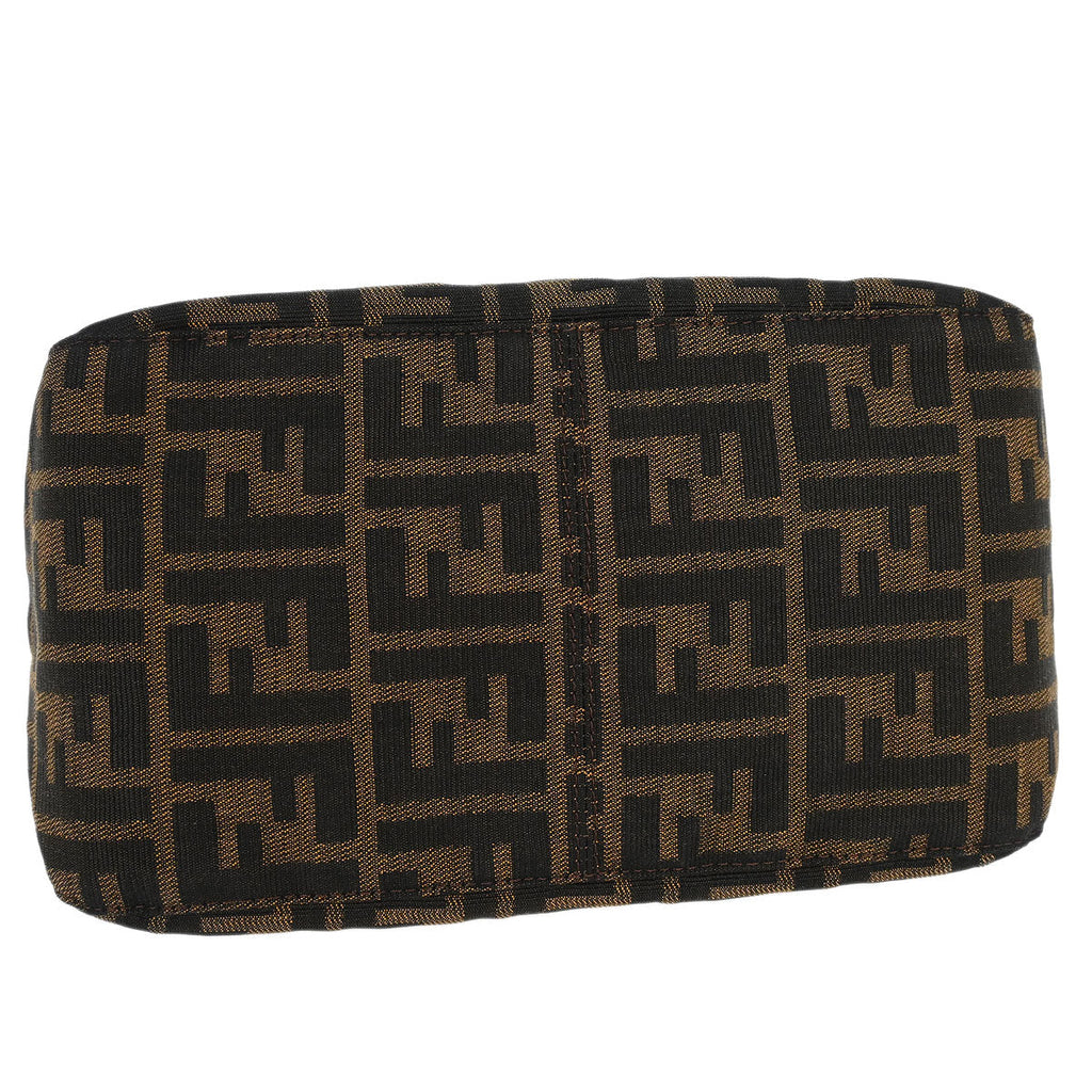 Fendi Brown Canvas Zucca Handbag