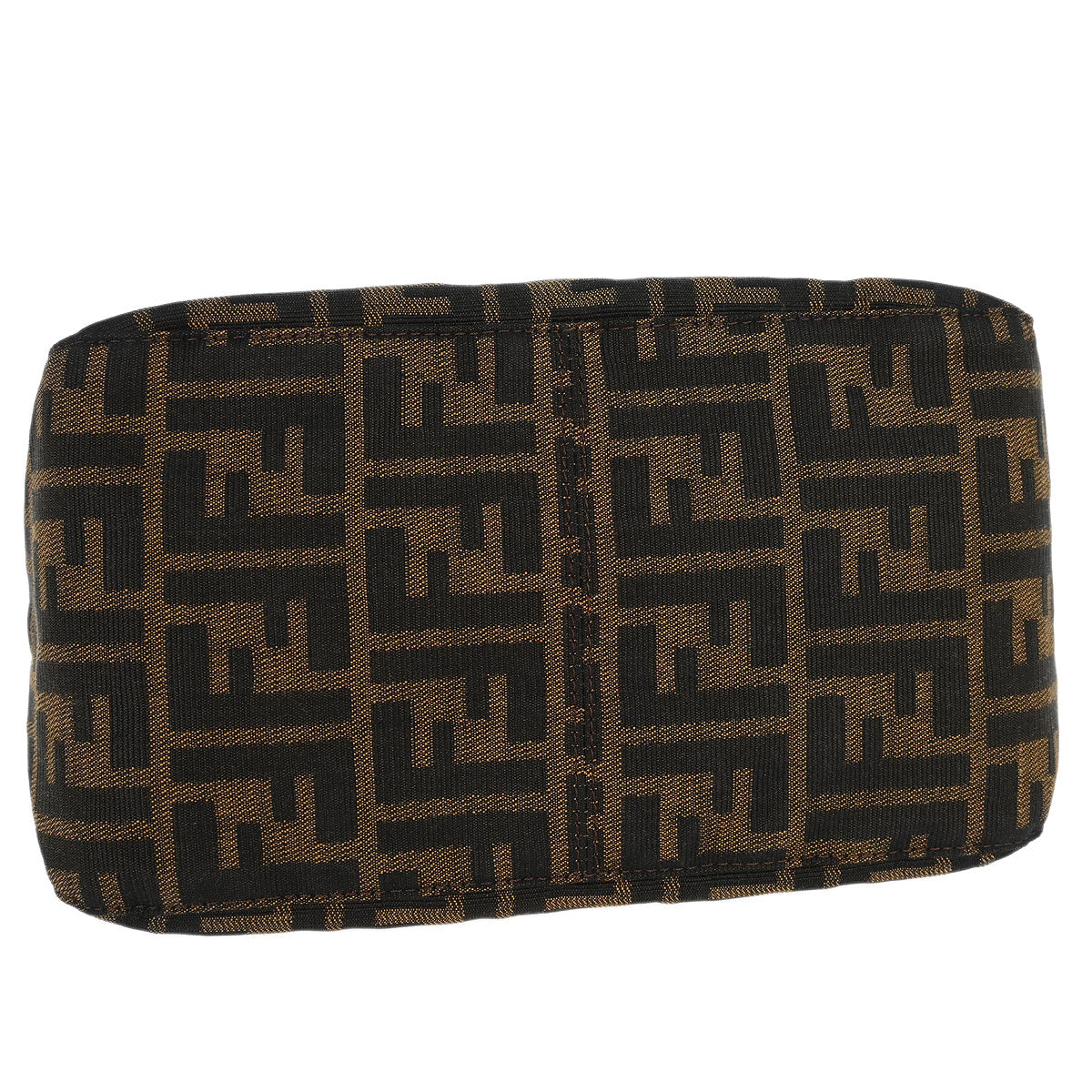Fendi Brown Canvas Zucca Handbag