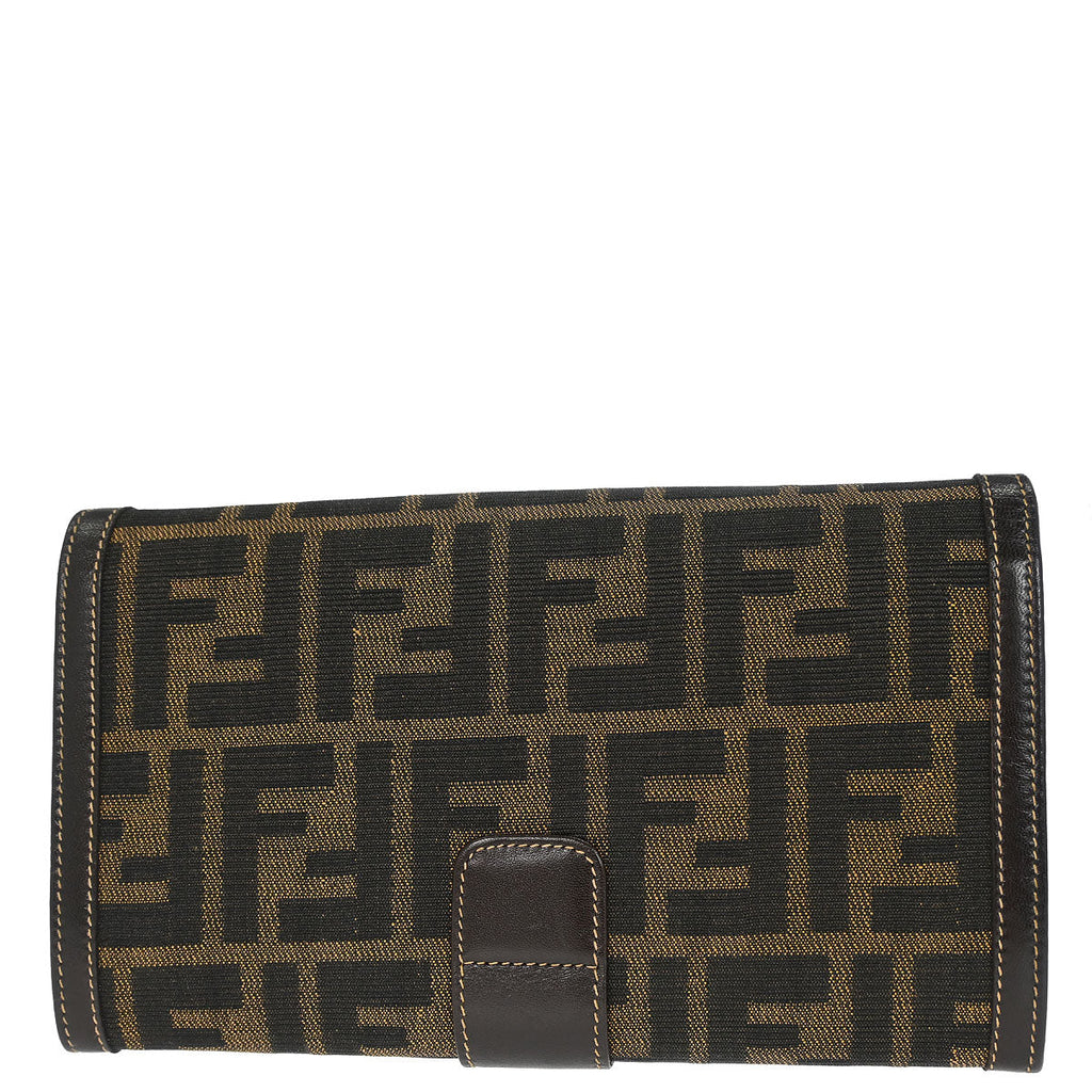 Fendi Brown Zucca Wallet