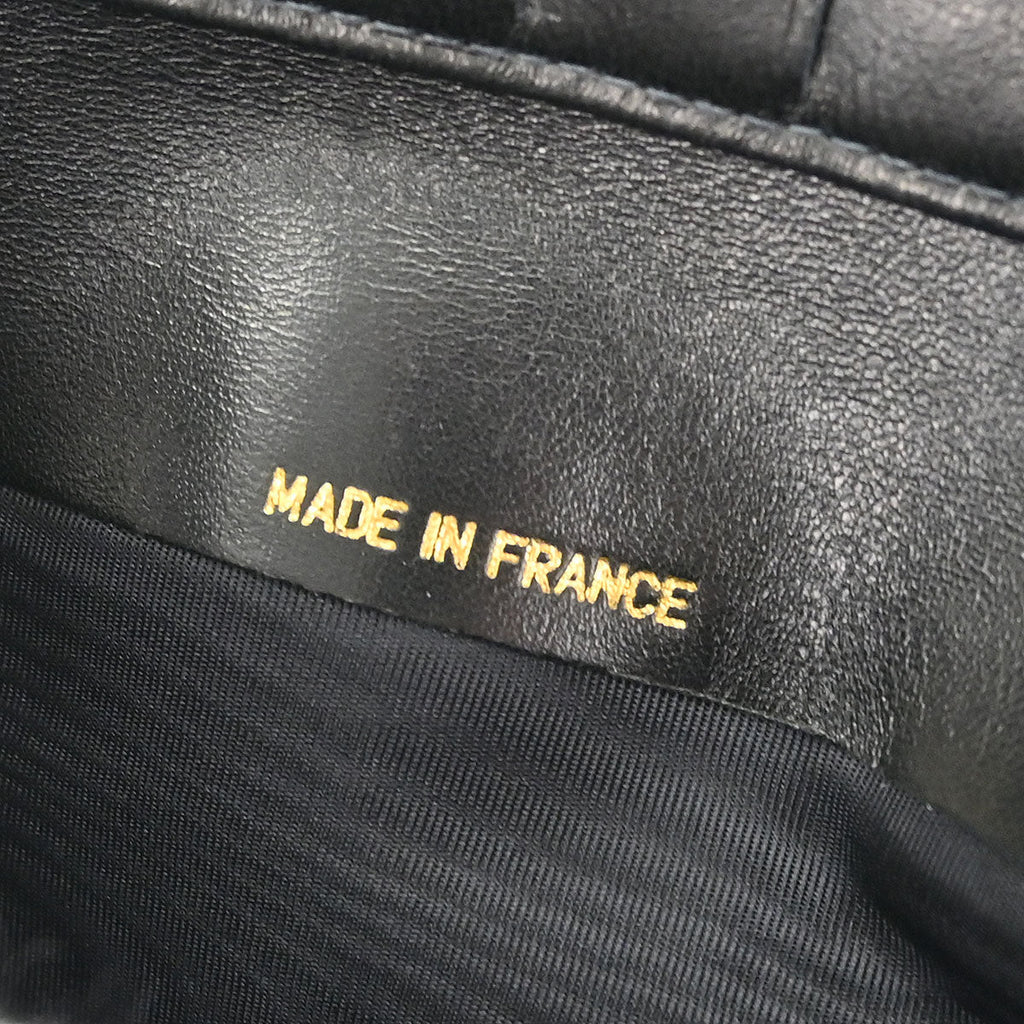 Chanel 2000-2002 Black Caviar Long Wallet