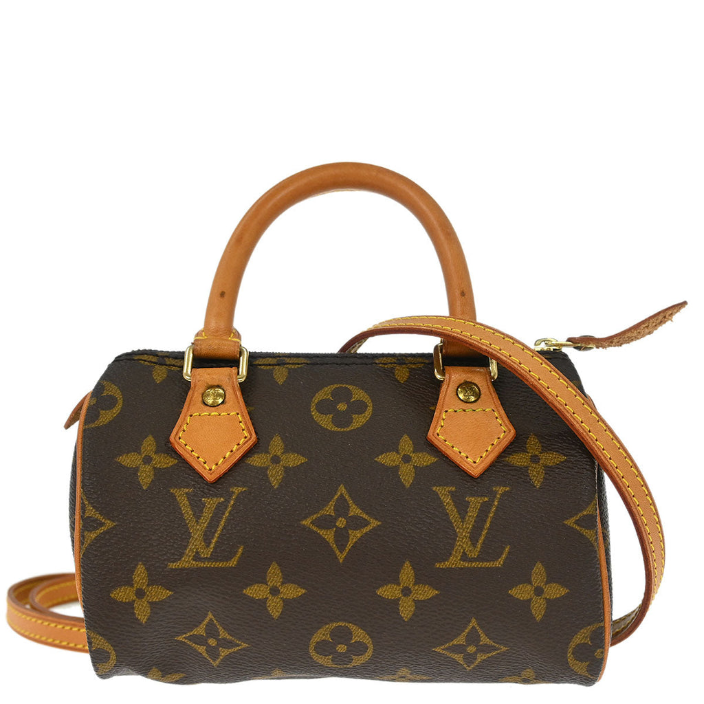 Louis Vuitton 1995 Monogram Mini Speedy 2way Shoulder Handbag M41534