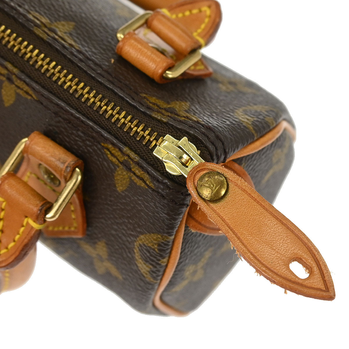 Louis Vuitton 1995 Monogram Mini Speedy 2way Shoulder Handbag M41534