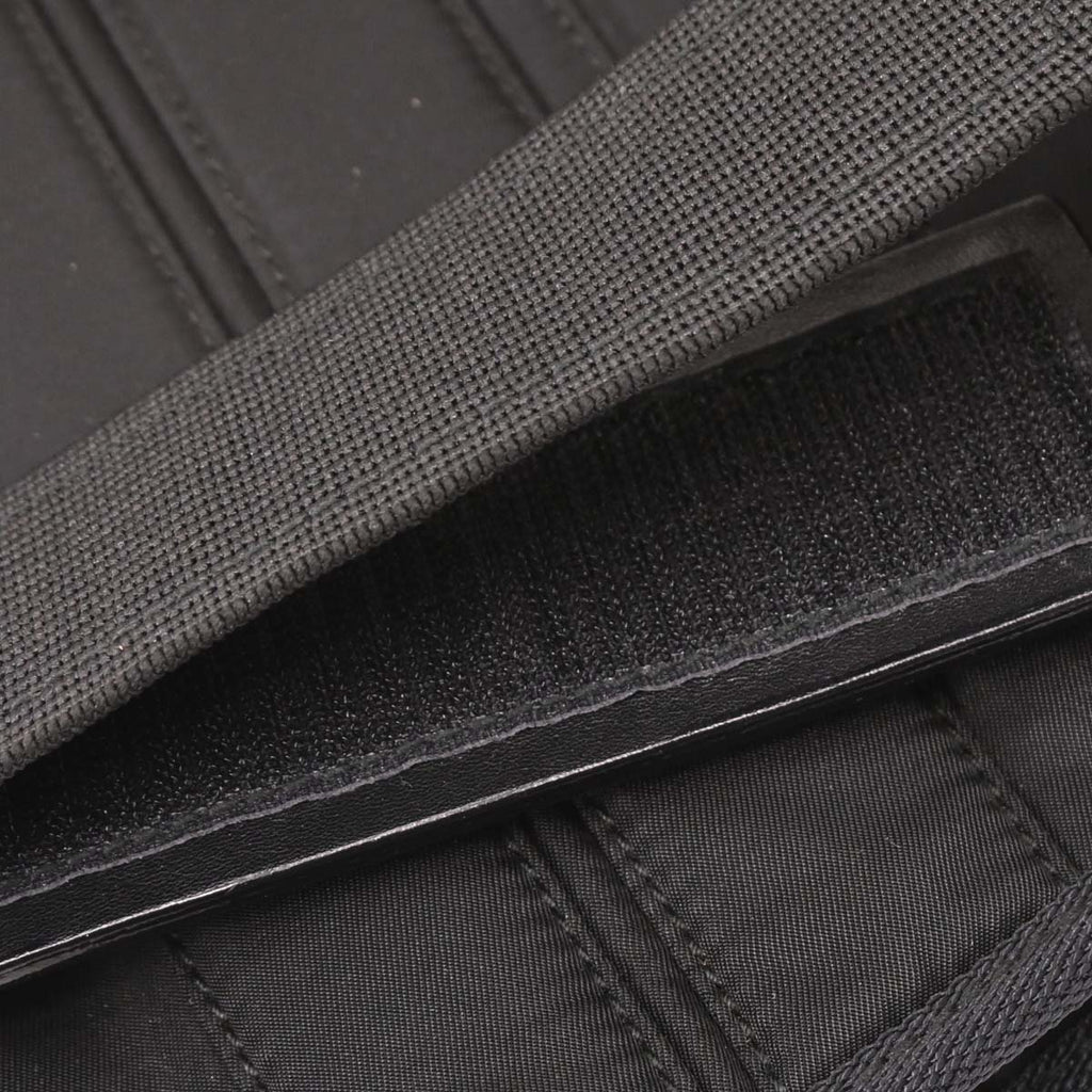 Prada Black Nylon Corset Waist Belt Bag