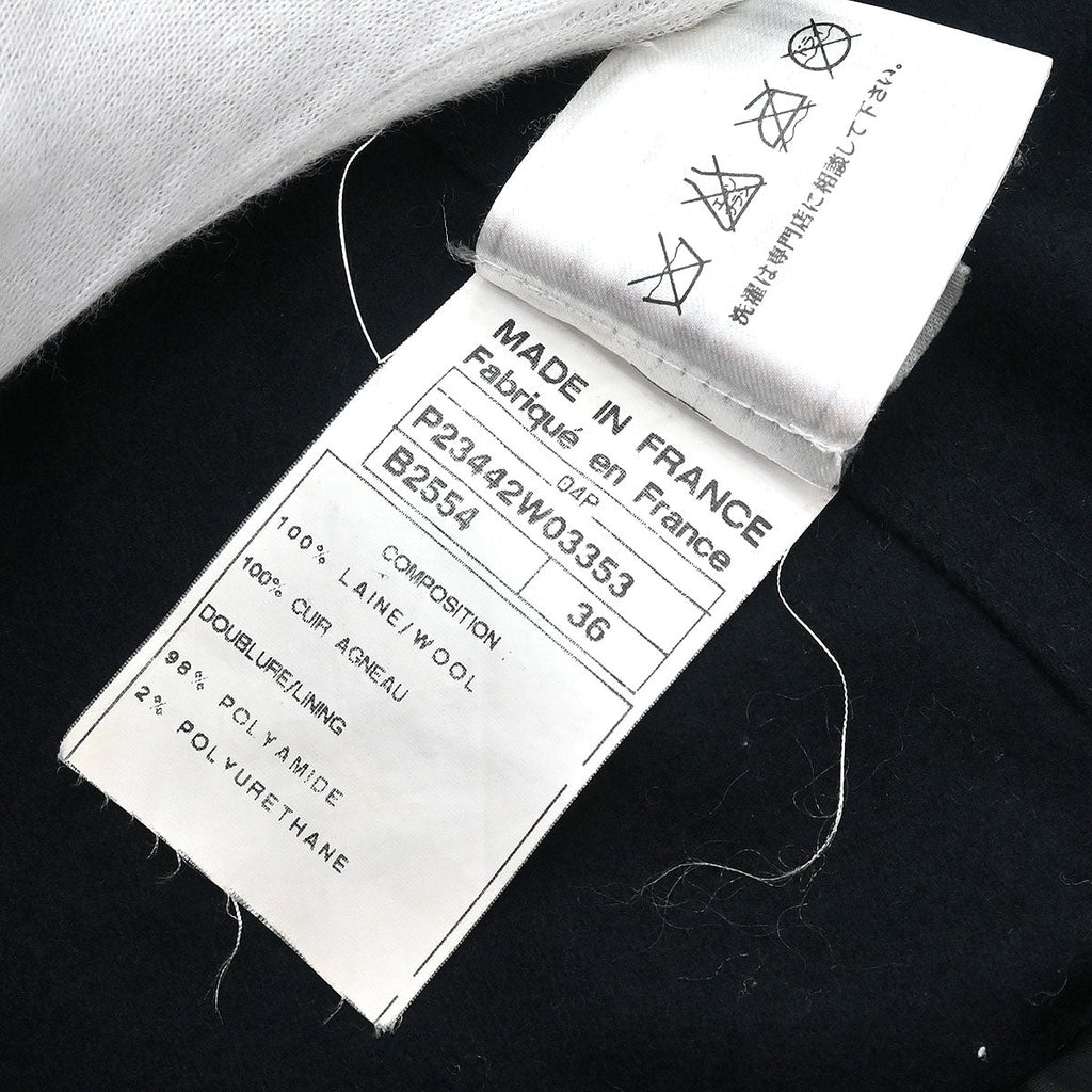 Chanel 2004 Sport Line Spring Letterman Bomber Jacket Navy #36